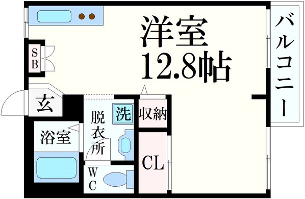 摂津本山駅 徒歩12分 1階の物件間取画像